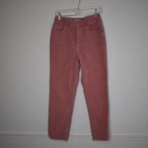 Pacsun Corduroy Jeans Pants Sz 27 High Waist Cotton Preppy Boho Retro 70s